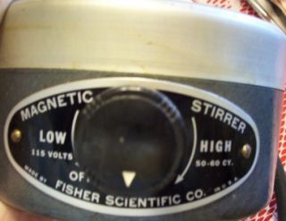 Magnetic Stirrer Fisher Scientific Co Model 14 511 1 115 Volt
