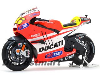 Huge Maisto 1 6 Ducati Desmosedici GP 11 Valentino Rossi Diecast