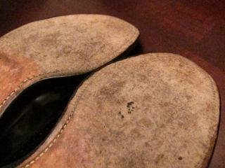 Allen Edmonds MacNeil Black Polish Calf Skin Wingtip Oxford Shoes Sz 7