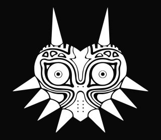 The Legend of Zelda Vinyl Decal Majoras Mask Sticker