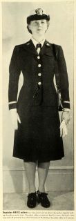 Wartime Waves Uniform Women in War US Navy Mainbocher Military