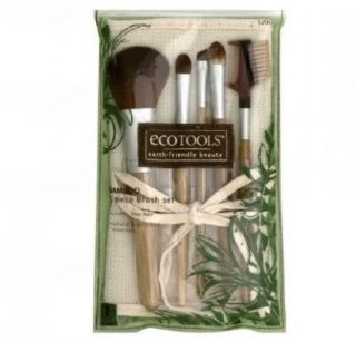 EcoTools Bamboo Makeup Brush Set 6pcs Make Up Brushes