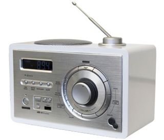 JGC UR 210 USB Retro Radio Lautsprecher Radiorecorder Wecker  USB