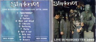 Slipknot Manchester 2000 Real CD