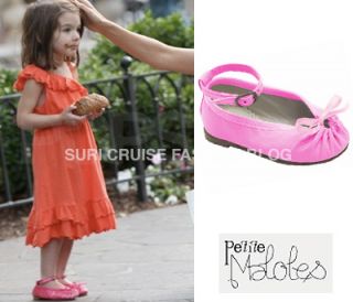 Petite Maloles Rose Gold Dress Shoes Size 27