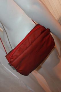 Mandarina Duck Red Shoulder Bag with Coin Purse