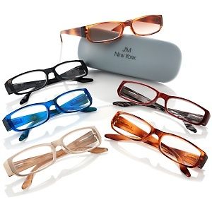 Joy Mangano 6 Reading Glasses Readers Free Sunglasses