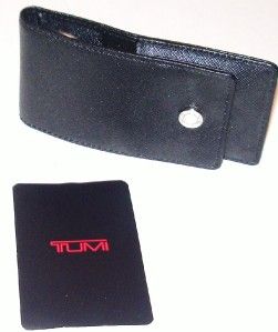 New Tumi Leather Manicure Travel Kit Set Gift $178