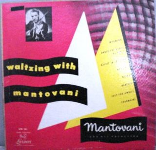 Mantovani His Orchestra Waltzing with London 10 in LP