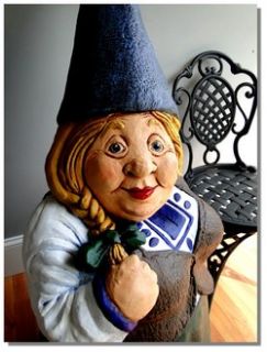 Girl Big Garden Gnome Statue Goods for Yard or Home Travelocity