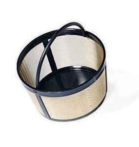 Universal Gold Tone Permanent Basket Coffee Filter 4 Cup