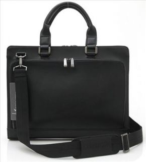 Martincocks Business Case Briefcase Tote Bag Black Brown cm 11