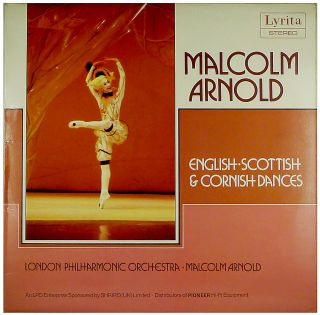 Malcolm Arnold English Scottish Dances Lyrita SRCS 109 Stereo LP NM