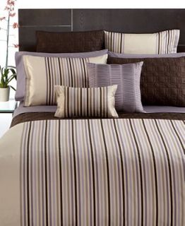 Hotel Collection Bedding, Quadrus Stripe Full/Queen Duvet Cover