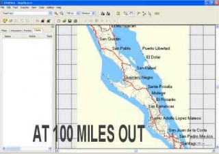 Baja Mexico Topo Software Map for Garmin GPS on CD