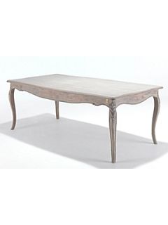 Black Orchid Provence Weathered Dining Table 210cm   