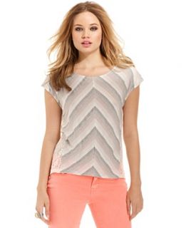 sleeveless colorblock high low orig $ 39 00 was $ 27 99 now $ 13 99