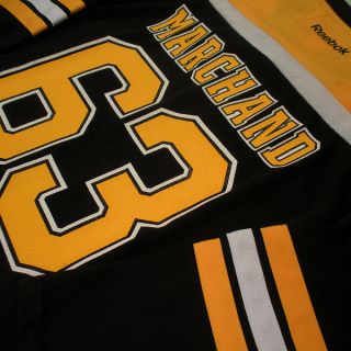 Brad Marchand Boston Bruins Kids Reebok Jersey Size 4 7