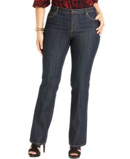 MICHAEL Michael Kors Plus Size Jeans, Sausalito Bootcut, Authentic