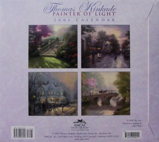 Kinkade Signed Vintage Calendars with Cert of Authenticity Ivygate