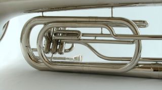 Field Series BBB Marching Tuba Big Bell Nickel Plated