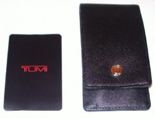 New Tumi Leather Manicure Travel Kit Set Gift $178