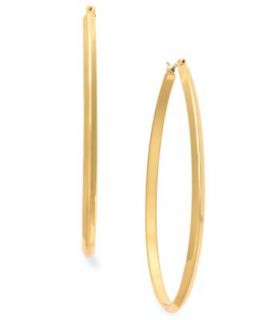 Charter Club Earrings, Gold tone Large Hoop Earrings   Fashion Jewelry