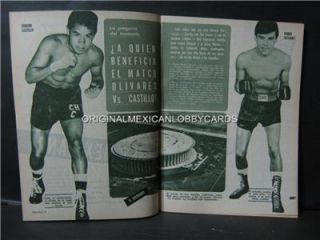 Raul Cruz Photocover Mexican Boxing Magazine 1970