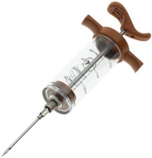 Outset 2 oz Meat Marinade Injector Syringe Needle Steak Chicken BBQ