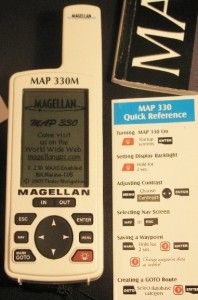 Magellan Map 330M Marine GPS Weatherproof Floating Waterproof in