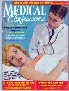 Medical Confessions Jul 1961 V3 N1 Marilyn Monroe