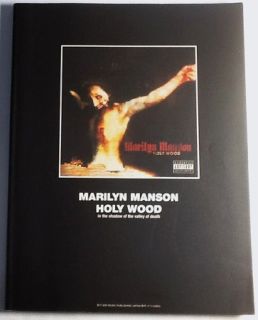 Marilyn Manson Holy Wood Band Score Japan Guitar Tab