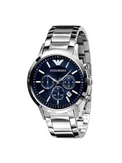 Emporio Armani AR2448 Gents Stainless Steel watch   House of Fraser