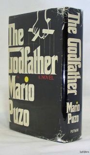 The Godfather Mario Puzo 1st 1st First Edition 1969 Books Into Film