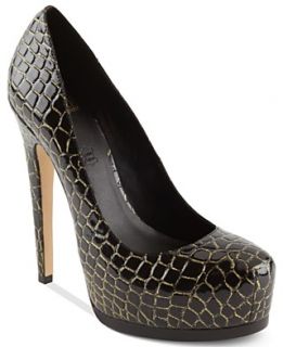 Truth or Dare by Madonna Shoes, Langlade Platform Pumps