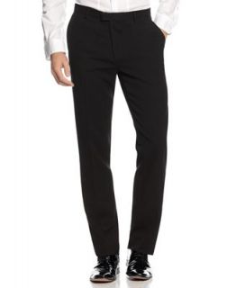Calvin Klein Tuxedo Pants, Holiday Exclusive Black Textured