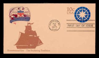 U571 10c Seafaring Tradition Envelope FDC Marg