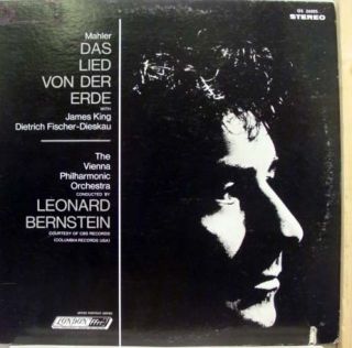 Bernstein Mahler Das Lied Von Der Erde LP Mint OS 26005 Vinyl Record