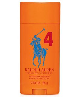 Ralph Lauren Polo Big Pony Orange #4 Alcohol Free Deodorant, 2.93 oz
