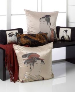 Natori Geisha Decorative Pillow Collection   Bedding Collections