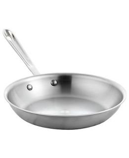 All Clad BD5 Fry Pan, 10 Brushed Stainless Steel   Cookware   Kitchen
