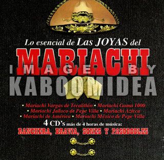 Lo Esencial Mariachi 4 CD Set Vargas de Tecalitlan Pepe Villa Joyas
