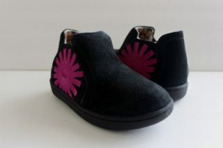 UGG Australia T Marlee Kid Toddler Children Black Bootie Shoe Boot