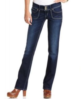 Levis Juniors Jeans, Demi Curve Skinny Boot Dark Wash   Juniors Jeans