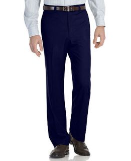 Calvin Klein Dress Pants, Microfiber Flat Front   Mens Pants