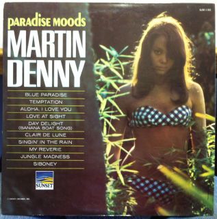 Martin Denny Paradise Moods LP Mint Sum 1102 Vinyl 1966 Exotica Record