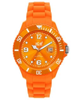 Ice Watch Watch, Mens Sili Forever Orange Silicone Strap 48mm 101969
