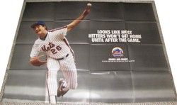 1990 Frank Viola NY Mets Tickets Subway Poster 45x60