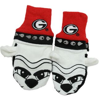 Georgia Bulldogs Youth Mascot Mittens