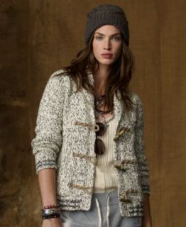 Denim & Supply Lauren Ralph Lauren Sweater, Long Sleeve Toggle Knit